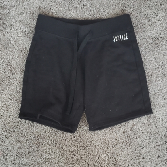 Justice Other - justice black shorts sz 8